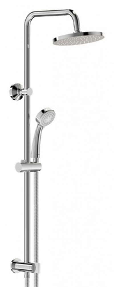 Душевая система VIDIMA BALANCE BA274AA для монтажа с настенным смесителем для ванны/душа или душа