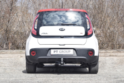 Фаркоп PT GROUP /съемный квадрат/ KIA Soul 2013-2018(паспорт и сертификат в комплекте)(без электрики) арт.KSL-13-991122.00