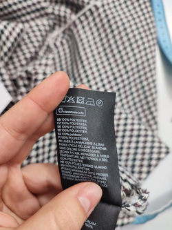 Шарф в рубчик