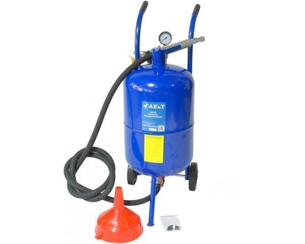 Аппарат пескоструйный T06510 AE&T 38 л