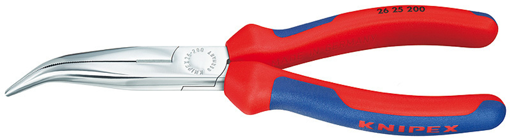 Длинногубцы хромированные KNIPEX 200 мм 2625200SB