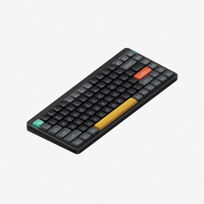 Беспроводная механическая клавиатура QMK Nuphy AIR75v2 Basalt Black, RGB, Hot Swap, Moss Switch (AIR75v2-BB-25)