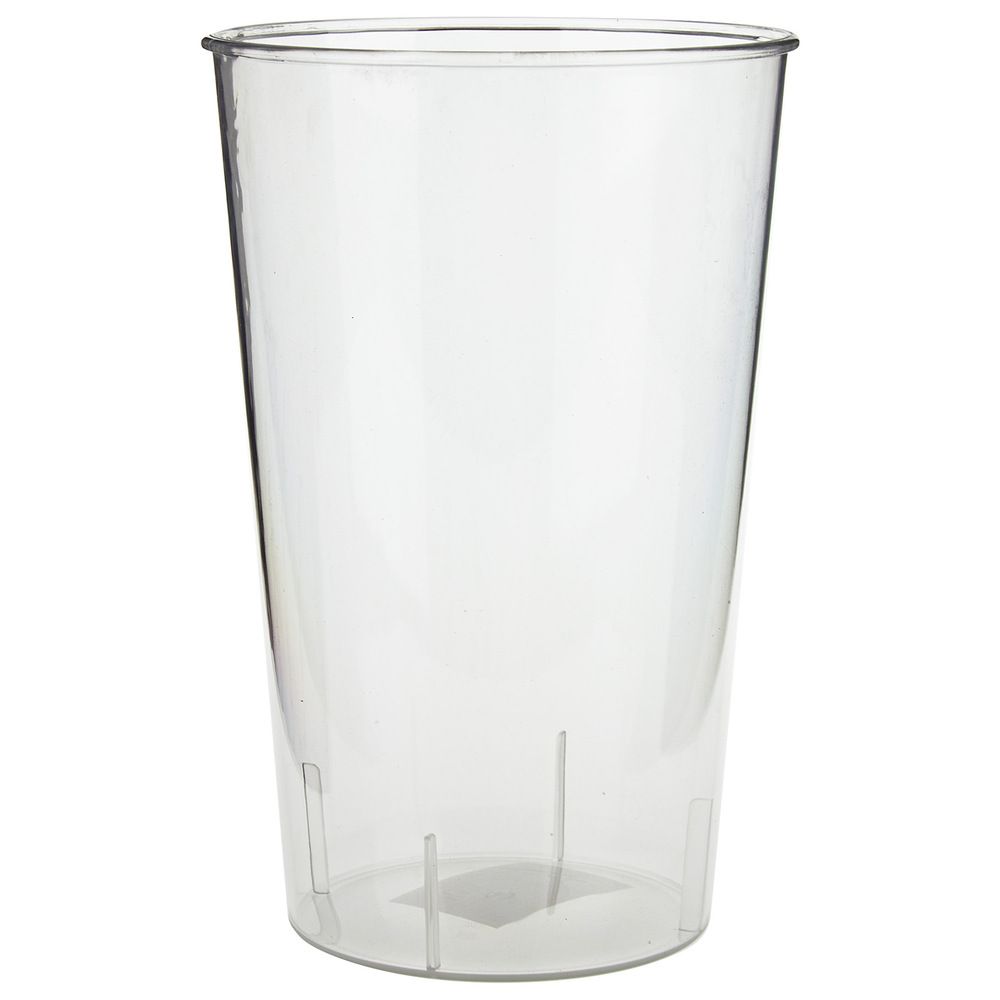 Вазон "Cone" (пластик) D16xH24см (Прозрачный)