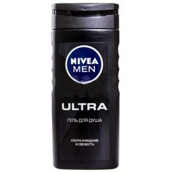 Duş geli \ Гель для душа Nivea Men Ultra мужской с натуральной глиной 250 мл