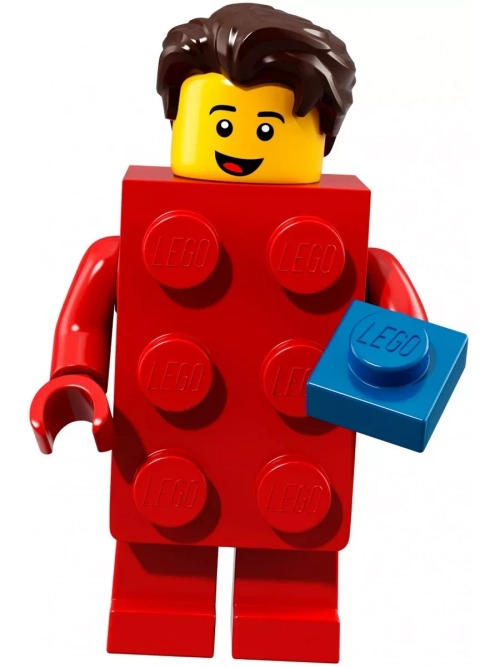 LEGO Minifigures Series 18 Мальчик в костюме кубика лего