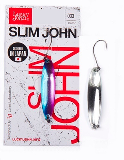 Блесна LUCKY JOHN Slim John 2,5 г, цвет 033, арт. LJSJ25-033