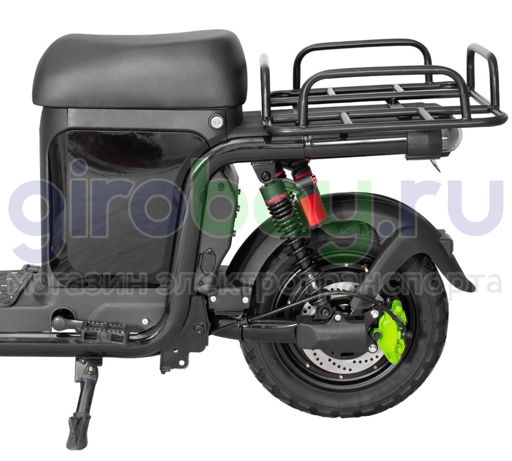 Электроскутер IKINGI XC-2 (60V/40Ah) - Черный фото №11