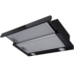 Телескопическая вытяжка Meferi SLIDEBOX60BK GLASS ULTRA фото 