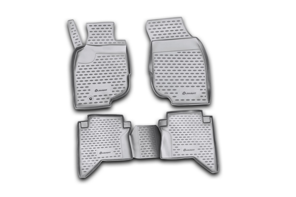 Коврики в салон TOYOTA Hilux 2008-, 4 шт. (полиуретан) Element.NLC.48.45.210K
