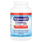 Symbiotics, Colostrum Plus, молозиво, 240 вегетарианских капсул