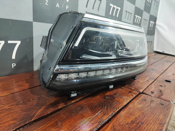 Фара левая LED Volkswagen Tiguan 2 16-20 Б/У Оригинал 5NB941081A