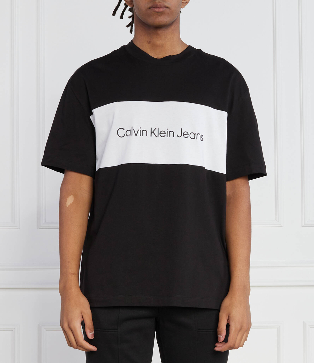 Футболка CALVIN KLEIN JEANS - черный(J30J323760)