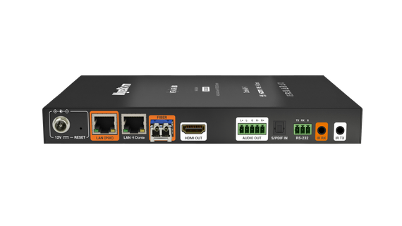 Wyrestorm NHD-500-RX - приёмник 4K60 UHD (60 Гц 4:4:4), AVoIP (1 Гбит/с), поддержка SFP, ARC, USB 2.0