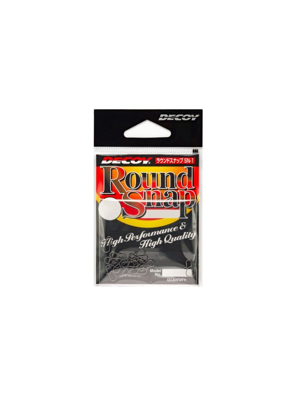 Застежка для рыбалки Decoy SN-1 Round Snap #000 (в упаковке 13 штук)