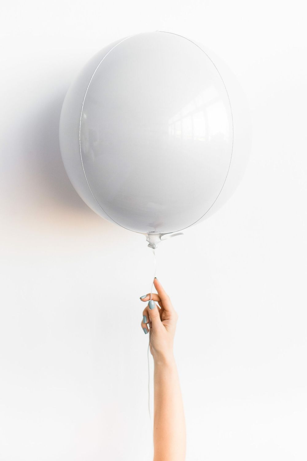 G 3D Сфера 15" Пастель White белый (БГ-19)  Изображение4