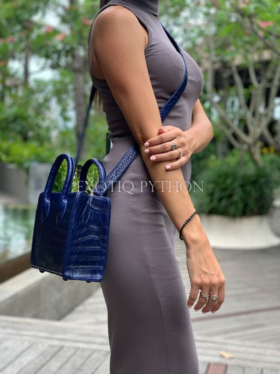 Сумочка из кожи крокодила BG-386