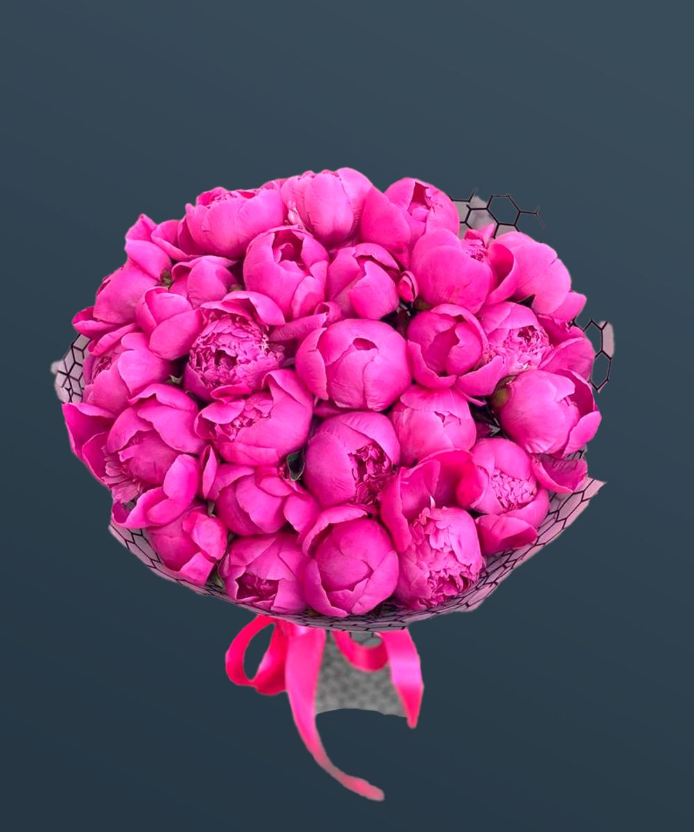 Пионы в фамеране