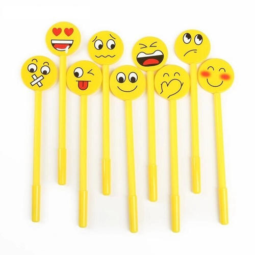 Ручка-прикол Calligrata "Смайл", гелевая, МИКС