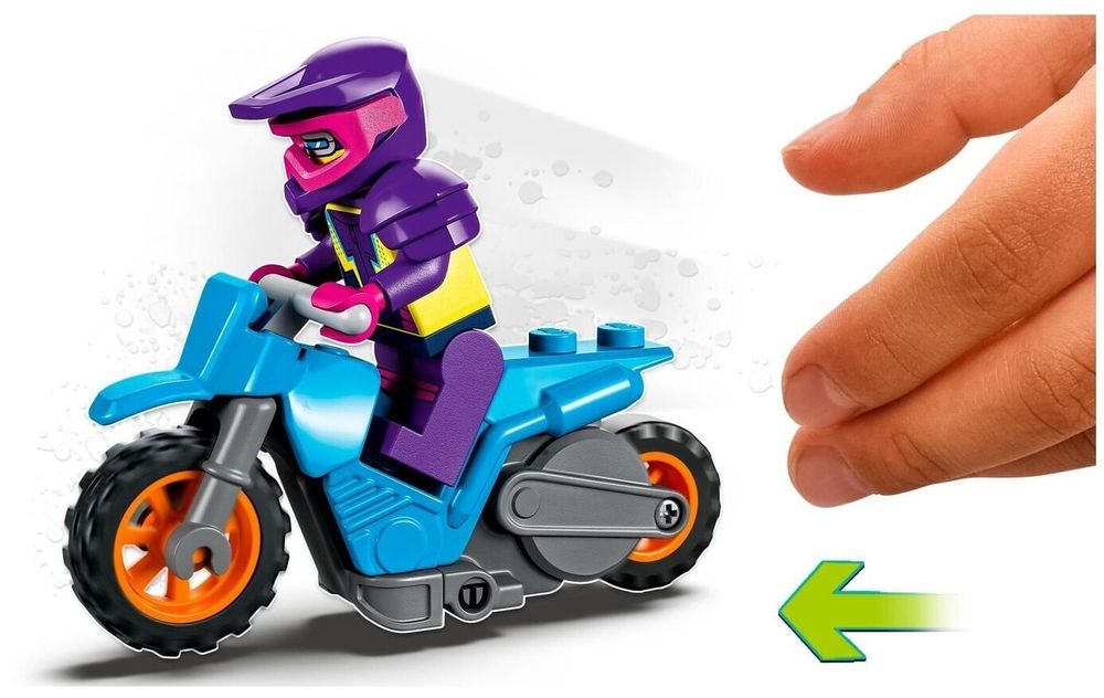 Конструктор LEGO City Stuntz 60340 Трюковое испытание Клинок