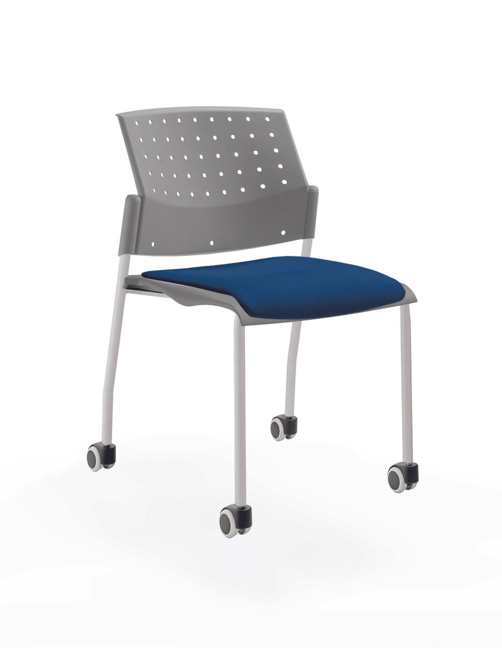 Movie стул на 4 ногах и колесах