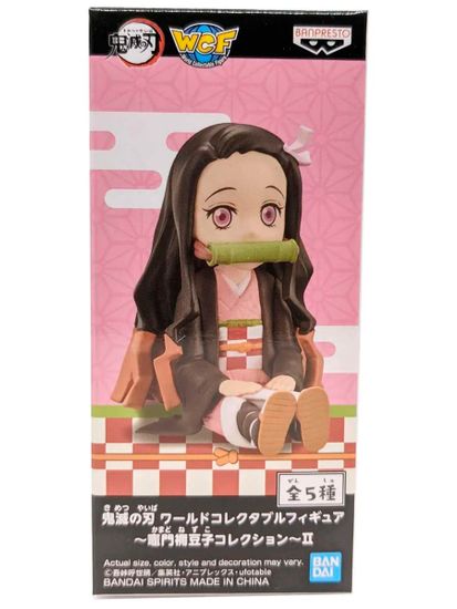 Фигурка Аниме Клинок рассекающий WCF Nezuko Kamado №2 7см 1шт.