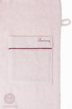 Элитный халат махровый Basic розовая пудра от Luxberry Португалия