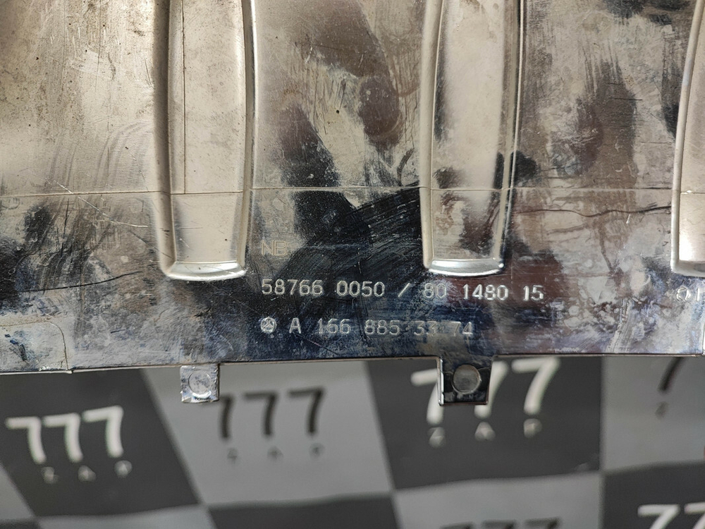 Накладка заднего бампера Mercedes ML GLE (W166) 11-18 Б/У Оригинал A1668853374