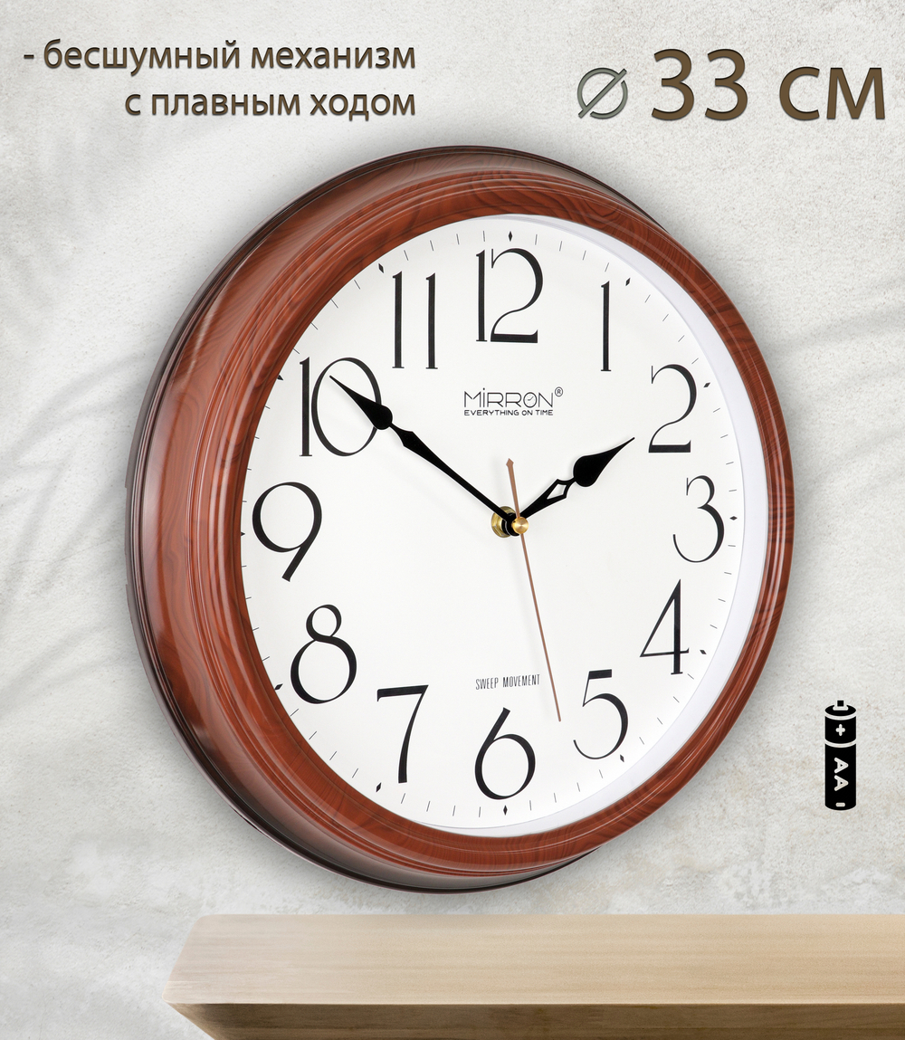Настенные часы MIRRON P2931A ДКБ