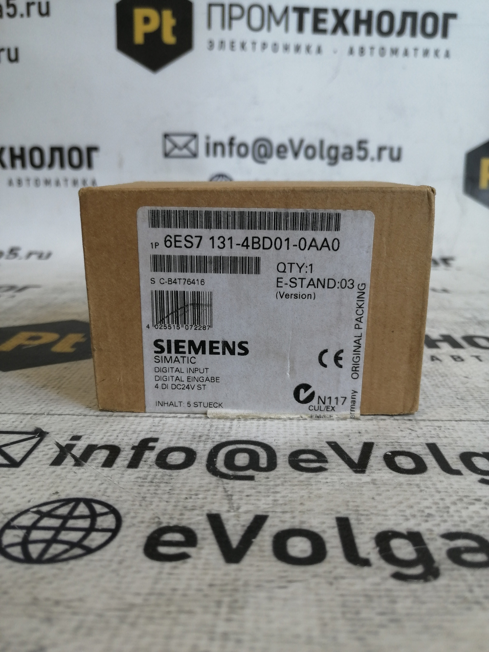 Siemens 6ES7131-4BD01-0AA0 новое