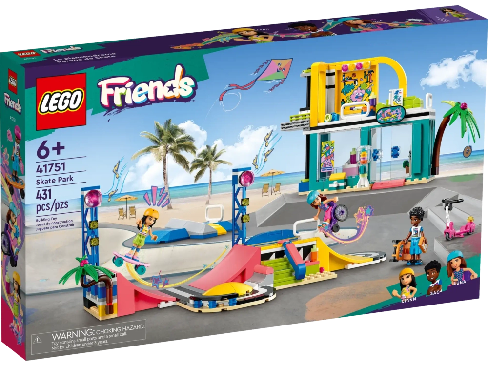 Конструктор LEGO Friends 41751 Скейт-парк