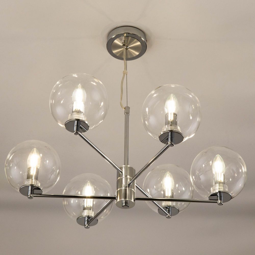 Citilux Галлен CL240161 Люстра подвесная Хром