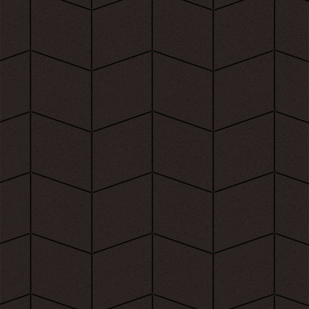 Тротуарная плитка РОМБ - Стандарт Коричневый