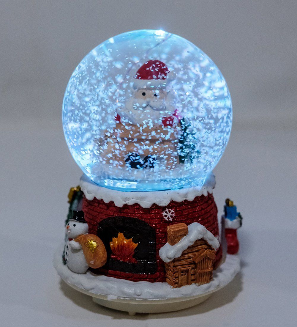 PM-58 Шар со снегом «Привет от Санты»