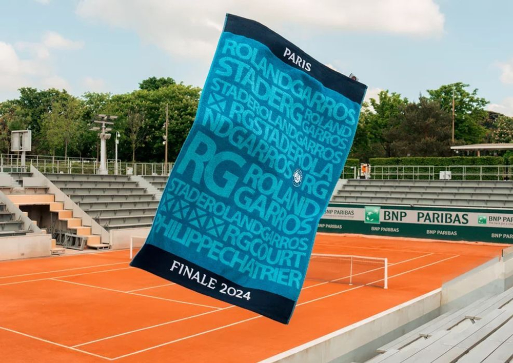 Теннисное полотенце Carre Blanc x Roland Garros Player's Final Towel