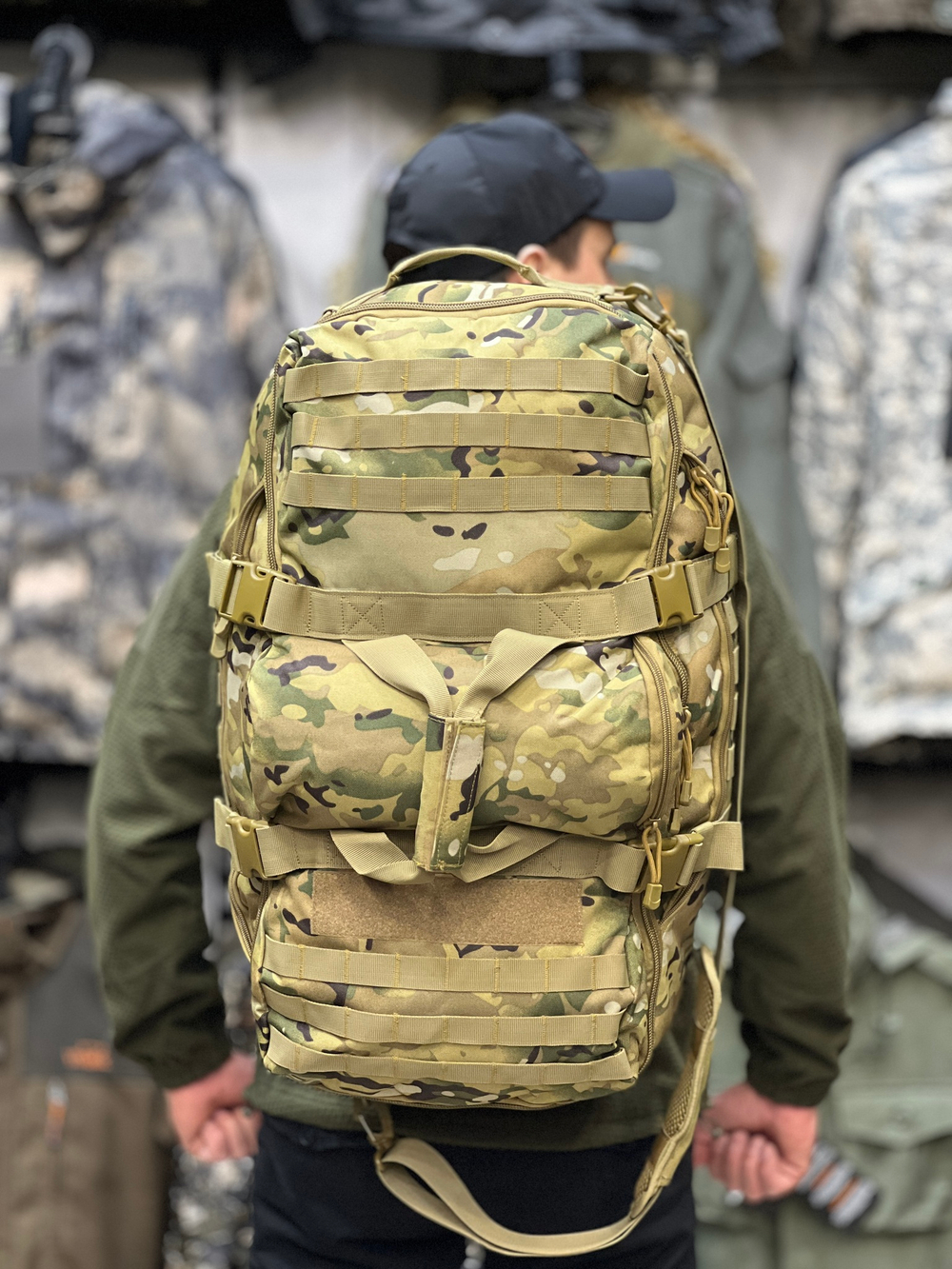 Рюкзак-сумка баул 7.62, 60 л, Мультикам