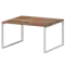 Стол переговорный на металлокаркасе СМСП-О-12.123.Пр25  1200x1236x750 Смарт