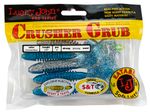 Твистеры съедобные LJ Pro Series Crusher Grub 3.9 in (99 мм), цвет T05, 5 шт/уп