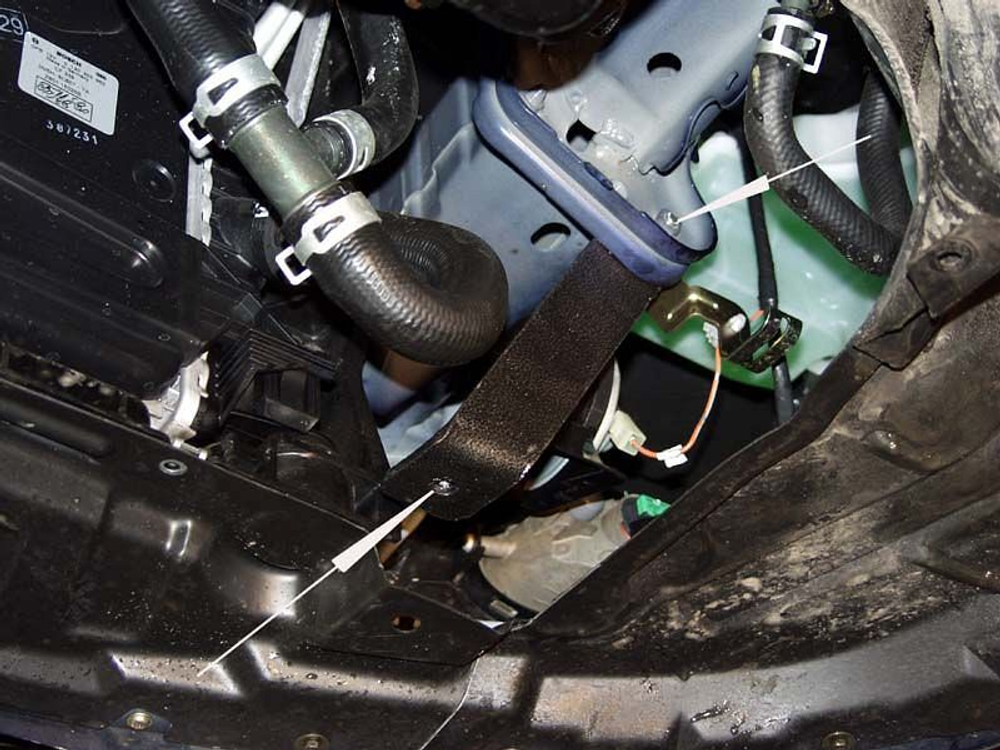 Защита картера и КПП Sheriff для Mazda 3 I (BK) 2003-2009 арт.12.1321