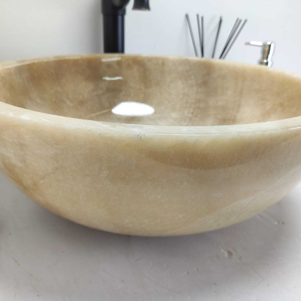 Раковина из оникса Bowl Sunset TinLip BO-60594 2cm 45*45*17