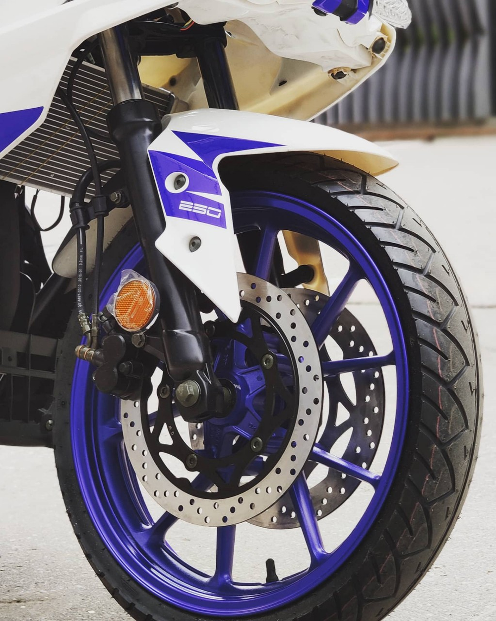 Мотоцикл Racer RC250XZR-A Storm (синий) (Россия)