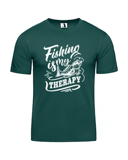 Футболка Fishing is my therapy