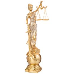 ФИГУРКА "ФЕМИДА" 12*11*40,5 СМ. СЕРИЯ "МАХАРАДЖИ" (КОР=9ШТ.)