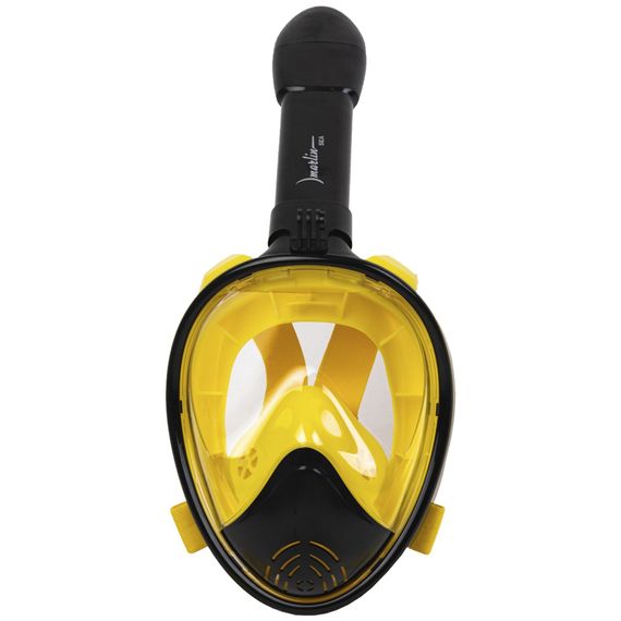 Полнолицевая маска Marlin Sea черный/желтый