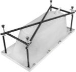 Акриловая ванна Aquanet Light 150x70 (с каркасом)