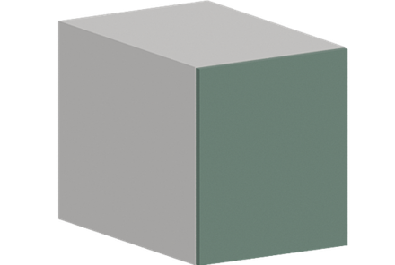 Кухня Модуль ШВГ 469 Вотан / Матовая мята