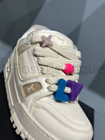 Белые кроссовки LV Trainer Maxi Louis Vuitton