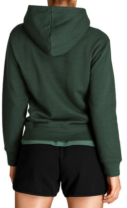 Женская Кофта теннисная Björn Borg Hood W BB Logo - duck green
