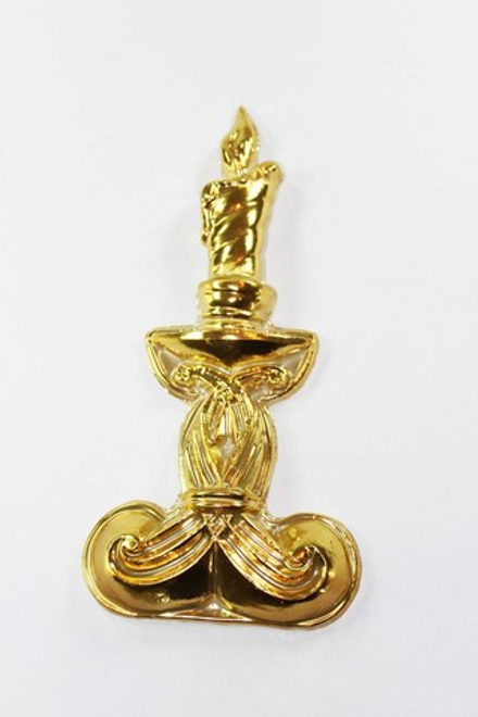 Свеча одиночная "Завиток"