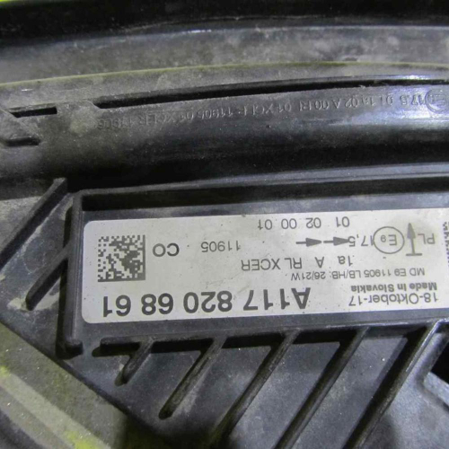 Битая Фара правая Mercedes CLA C117 (2016-2019) LED