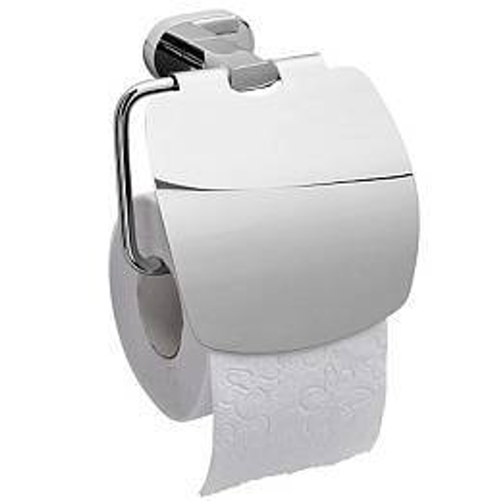 Держатель туалетной бумаги с крышкой Raiber R50109